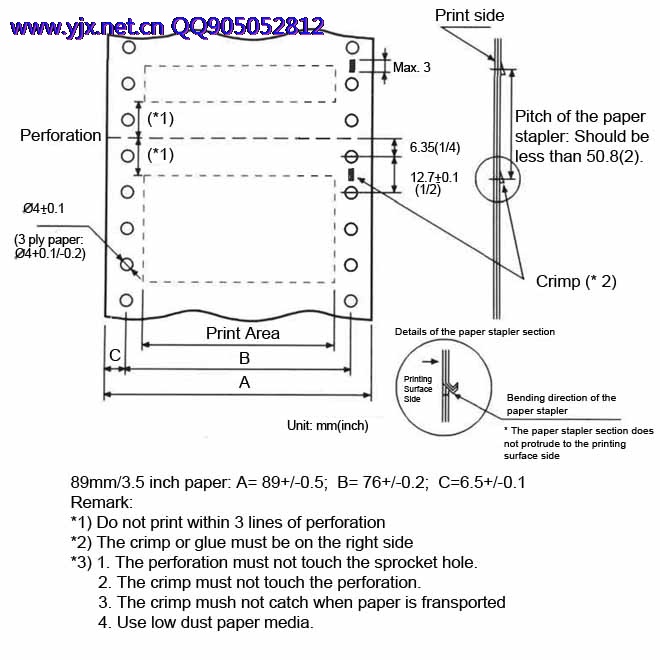 SP322 Paper Specification