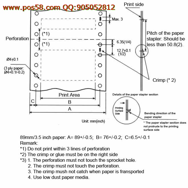 SP322 Paper Specification