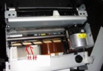 爱普生 M-U110打印机芯EPSON M-U110II打印机芯-配件-丝杆-铜轴