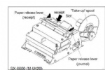 M-U420  thermal  head for SX-6600